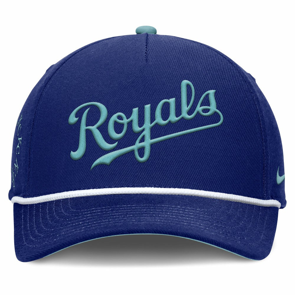 Kansas City Royals Father's Day Rise Adjustable Hat Royal | Nike