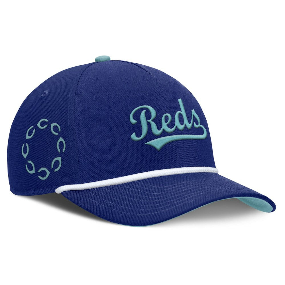 Cincinnati Reds Father's Day Rise Adjustable Hat Royal | Nike