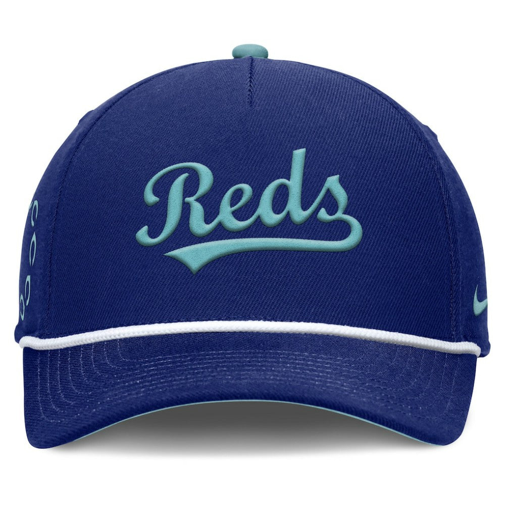 Cincinnati Reds Father's Day Rise Adjustable Hat Royal | Nike