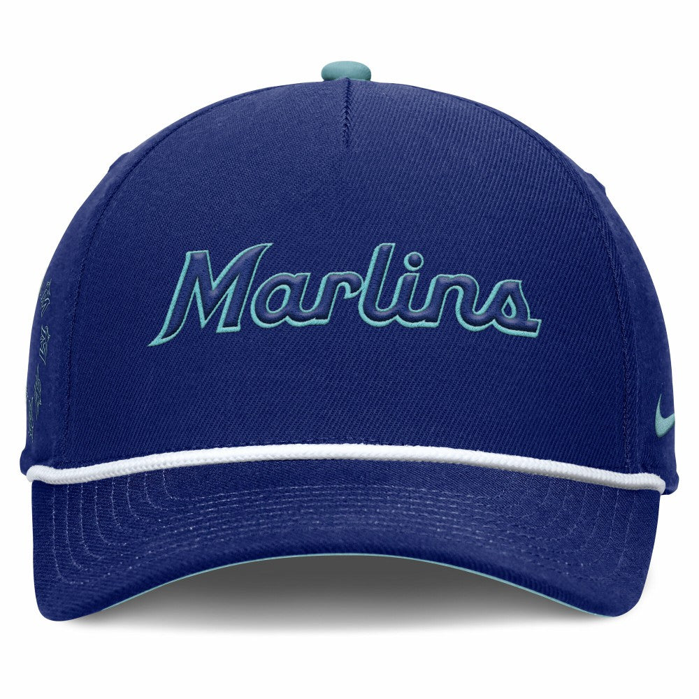 Miami Marlins Father's Day Rise Adjustable Hat Royal | Nike