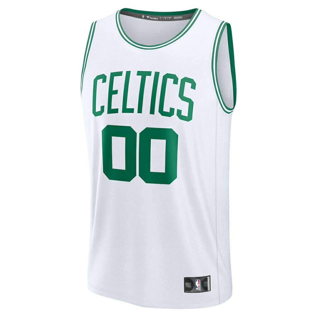 Boston Celtics Fast Break Custom Jersey - Association Edition - White