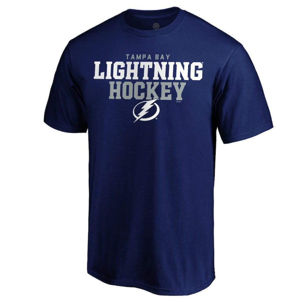Tampa Bay Lightning Navy Double Stack T-Shirt