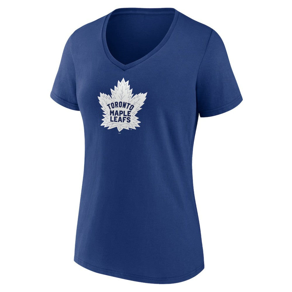Toronto Maple Leafs Women's Primary Logo T-Shirt Blue