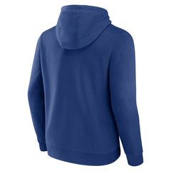 Vancouver Canucks Blue Team Lockup Pullover Hoodie