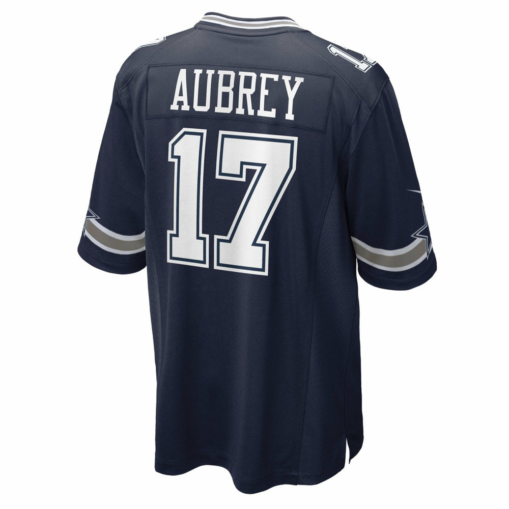 Brandon Aubrey Dallas Cowboys Team Game Jersey - Navy