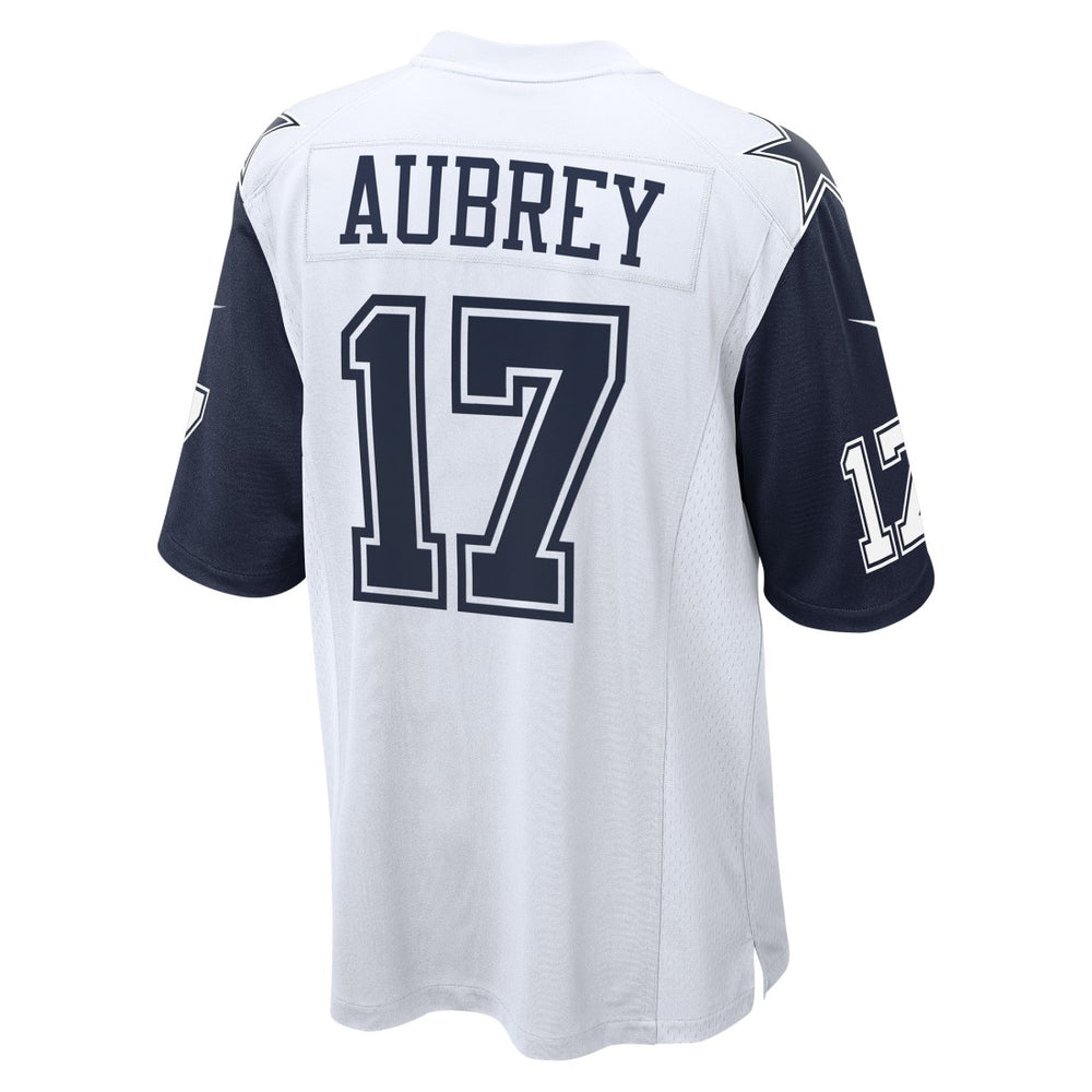 Brandon Aubrey Dallas Cowboys Alternate Game Team Jersey - White