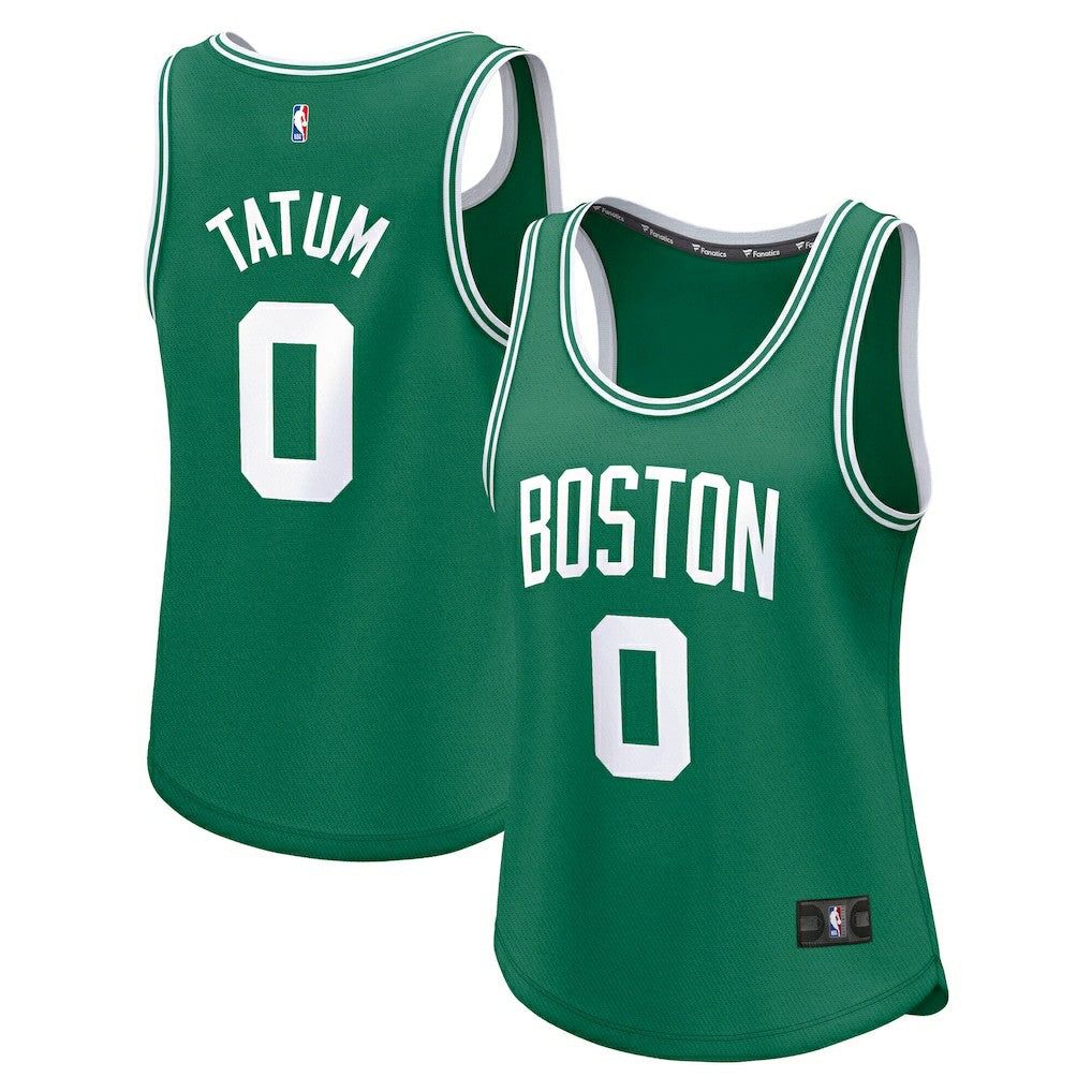 Jayson Tatum Boston Celtics Women's Fast Break Player Jersey - Icon Edition - Kelly Green