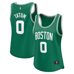 Jayson Tatum Boston Celtics Women's Fast Break Player Jersey - Icon Edition - Kelly Green