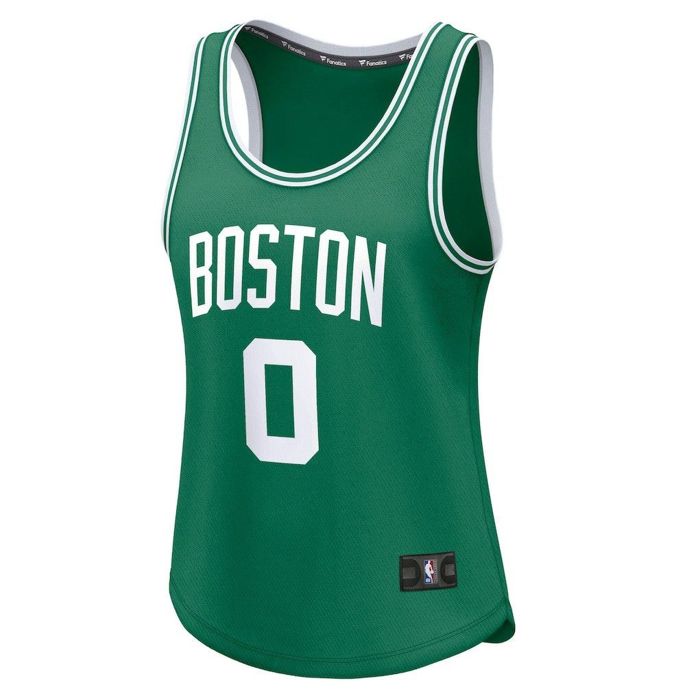 Jayson Tatum Boston Celtics Women's Fast Break Player Jersey - Icon Edition - Kelly Green