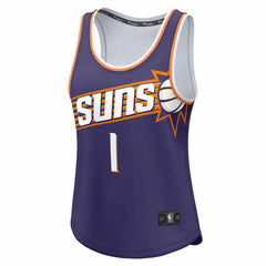 Devin Booker Phoenix Suns Women's Fast Break Player Jersey - Icon Edition - Purple