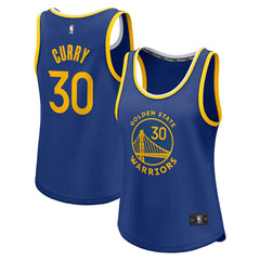 Stephen Curry Golden State Warriors Women's Fast Break Player Jersey sale - Icon Editi- Royal
