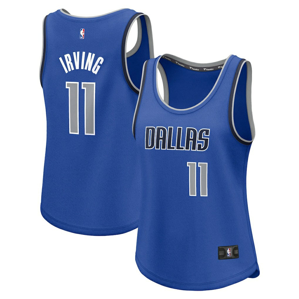 Kyrie Irving Dallas Mavericks Women's Fast Break Player Jersey sale - Icon Editi- Blue