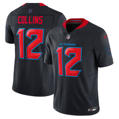 Nico Collins Houston Texans Alternate 2 Vapor F.U.S.E. Limited Jersey - Navy