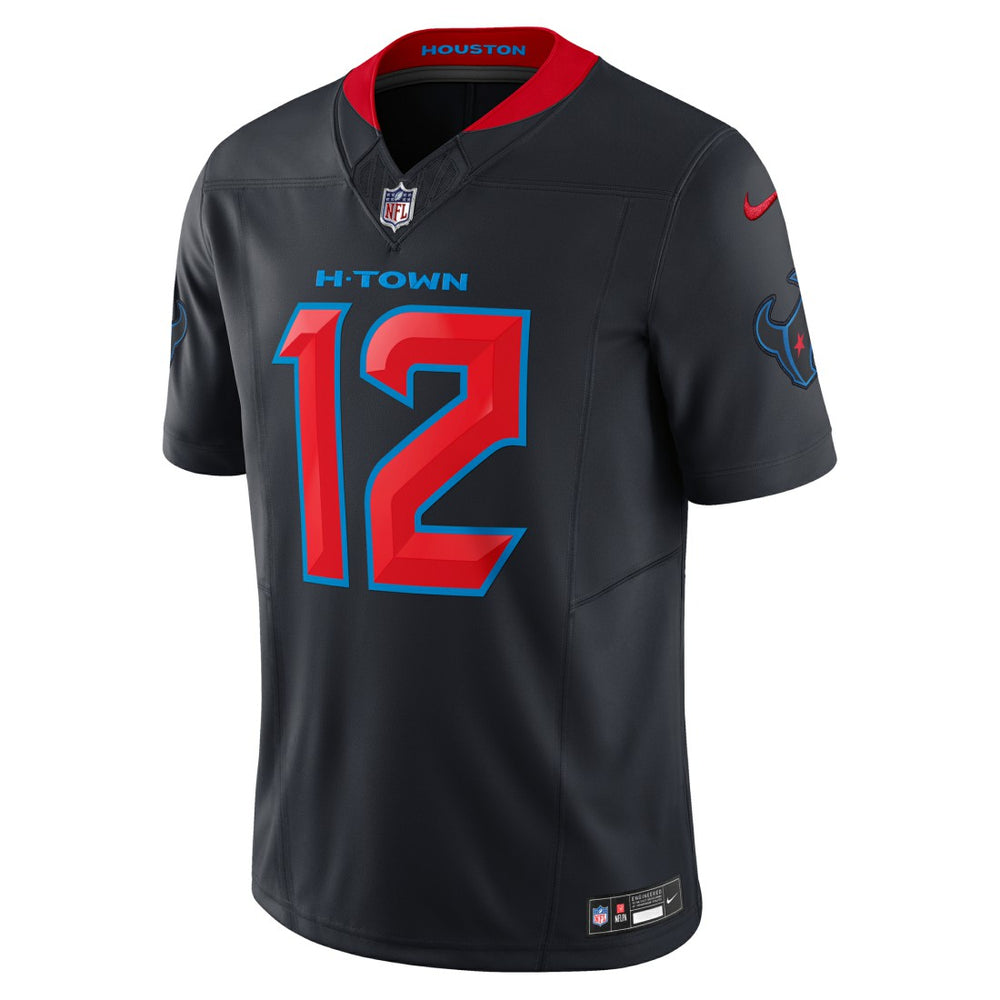 Nico Collins Houston Texans Alternate 2 Vapor F.U.S.E. Limited Jersey - Navy