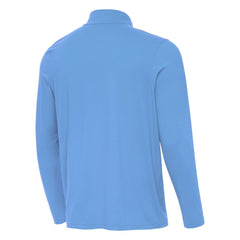Milwaukee Brewers Antigua Intent Quarter-Zip Top Powder Blue