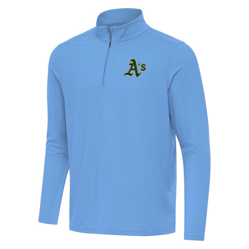 Athletics Antigua Intent Quarter-Zip Top Powder Blue
