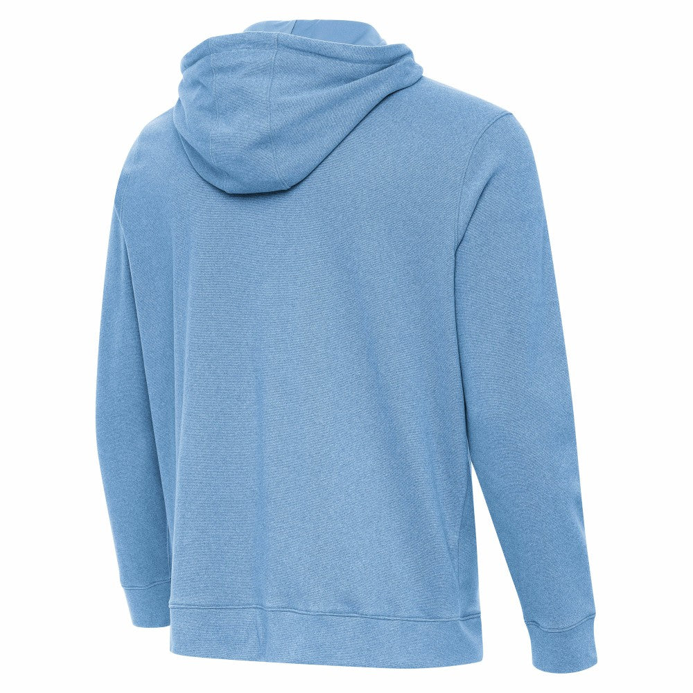 Houston Astros Antigua Cloud Pullover Hoodie Heather Powder Blue