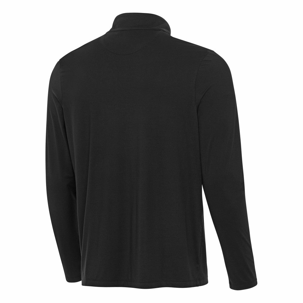 New York Mets Antigua Content Quarter-Zip Top Black