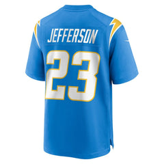 Tony Jefferson Los Angeles Chargers Team Game Jersey - Powder Blue