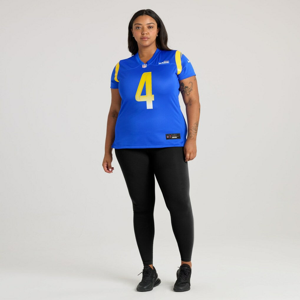 Ahkello Witherspoon Los Angeles Rams Women's Team Game Jersey - Royal