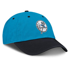 New York Yankees Neon 90s Club Adjustable Hat Blue/Navy | Nike