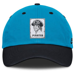 Pittsburgh Pirates Neon 90s Club Adjustable Hat Blue/Navy | Nike