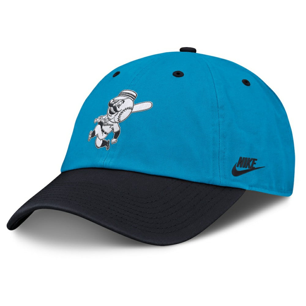 Cincinnati Reds Neon 90s Club Adjustable Hat Blue/Navy | Nike