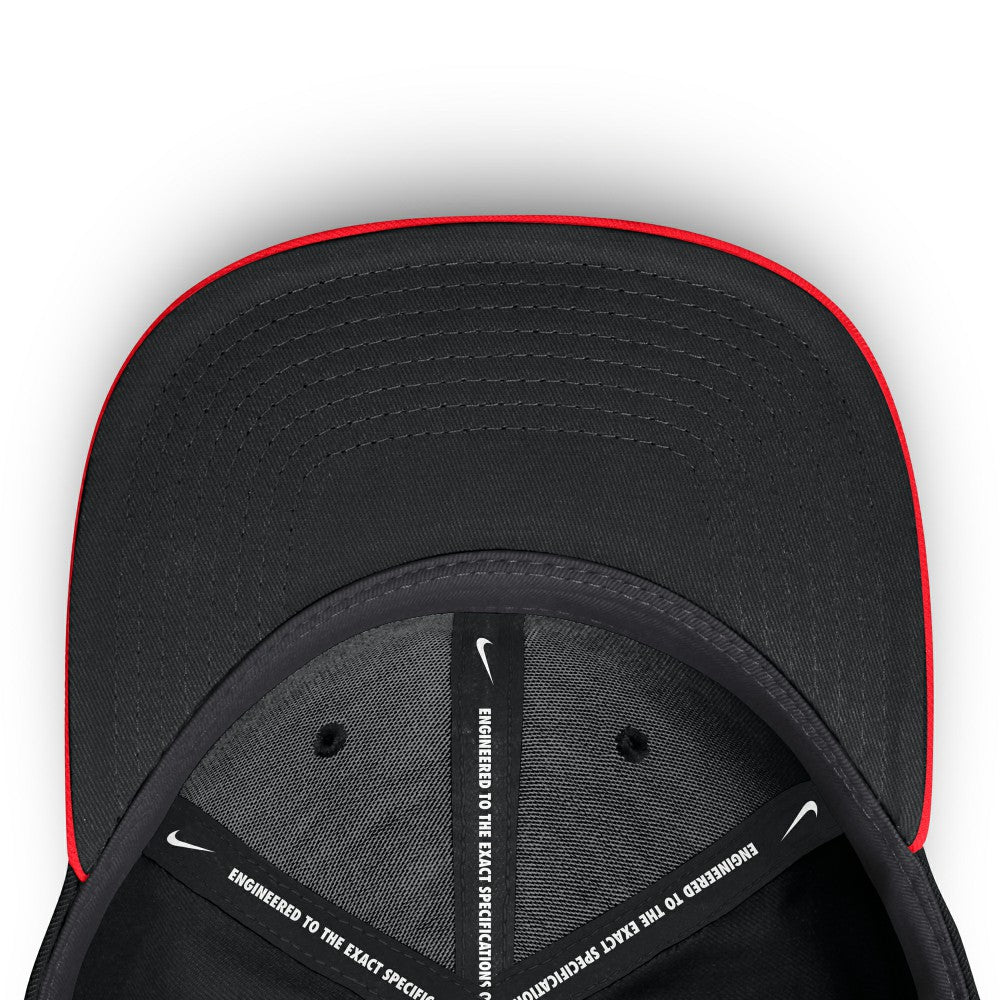 New York Mets Neon 90s Rise SwooshFlex Hat Crimson/Black | Nike