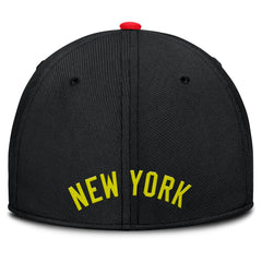 New York Yankees Neon 90s Rise SwooshFlex Hat Crimson/Black | Nike