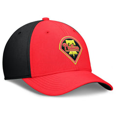 Philadelphia Phillies Neon 90s Rise SwooshFlex Hat Crimson/Black | Nike