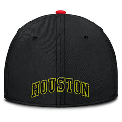 Houston Astros Neon 90s Rise SwooshFlex Hat Crimson/Black | Nike