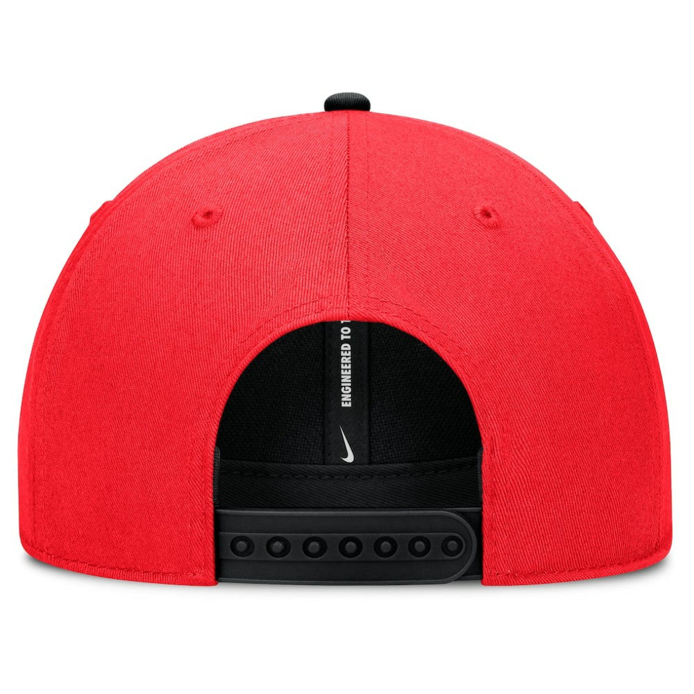 St. Louis Cardinals Neon 90s Rise Adjustable Hat Crimson/Black | Nike