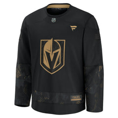 Vegas Golden Knights Fanatics 2024 Military Appreciation Practice Jersey Black