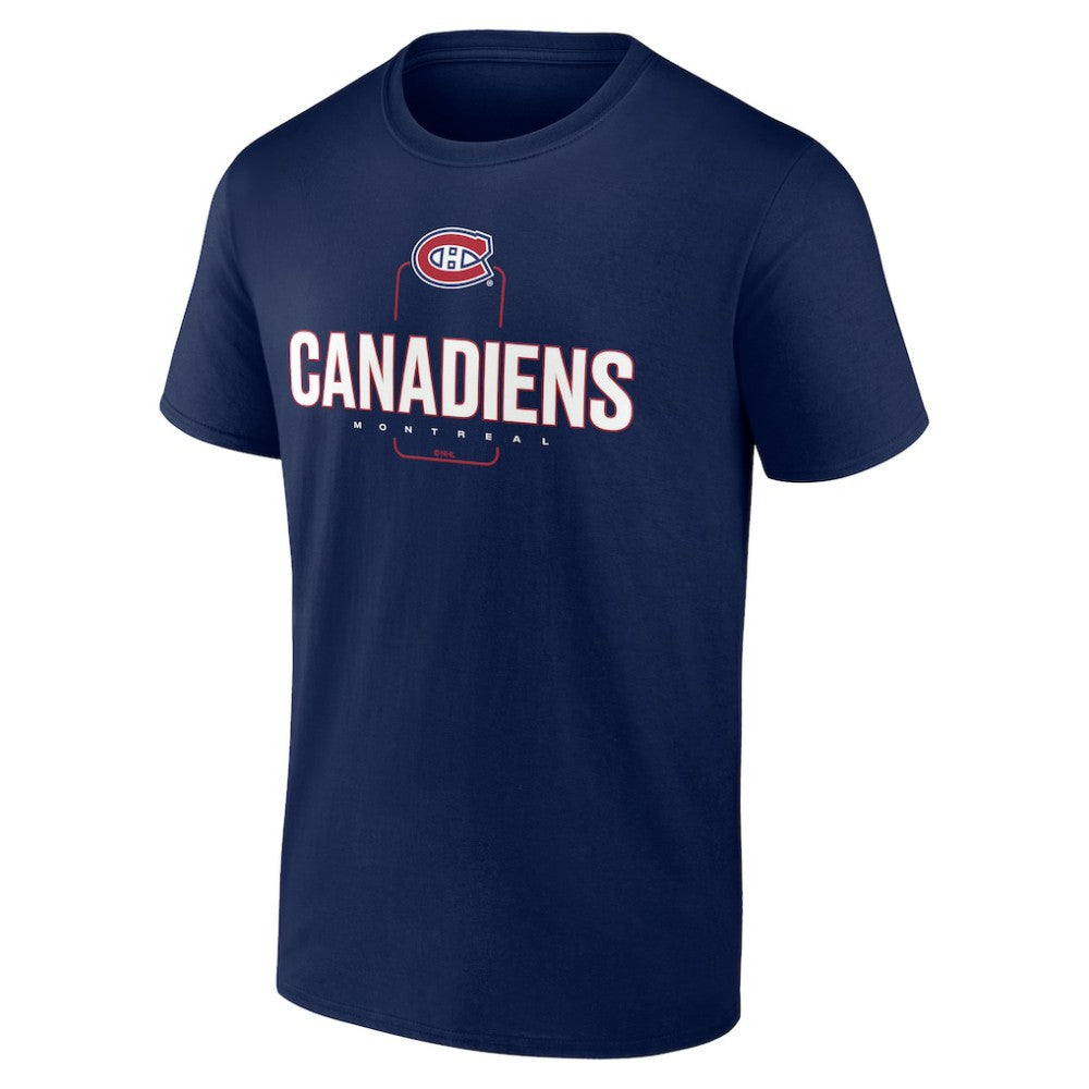 Montreal Canadiens Personalized Name & Number Midfielder T-Shirt Navy