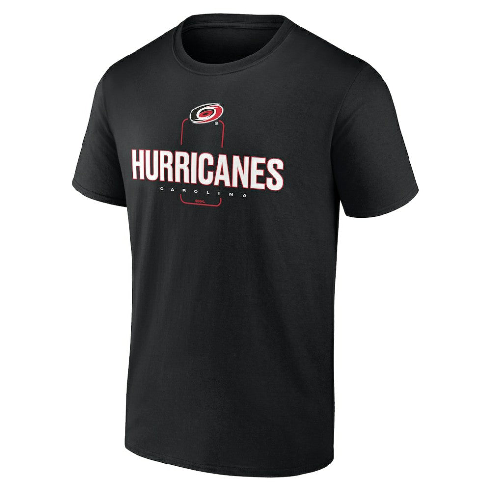 Carolina Hurricanes Personalized Name & Number Midfielder T-Shirt Black