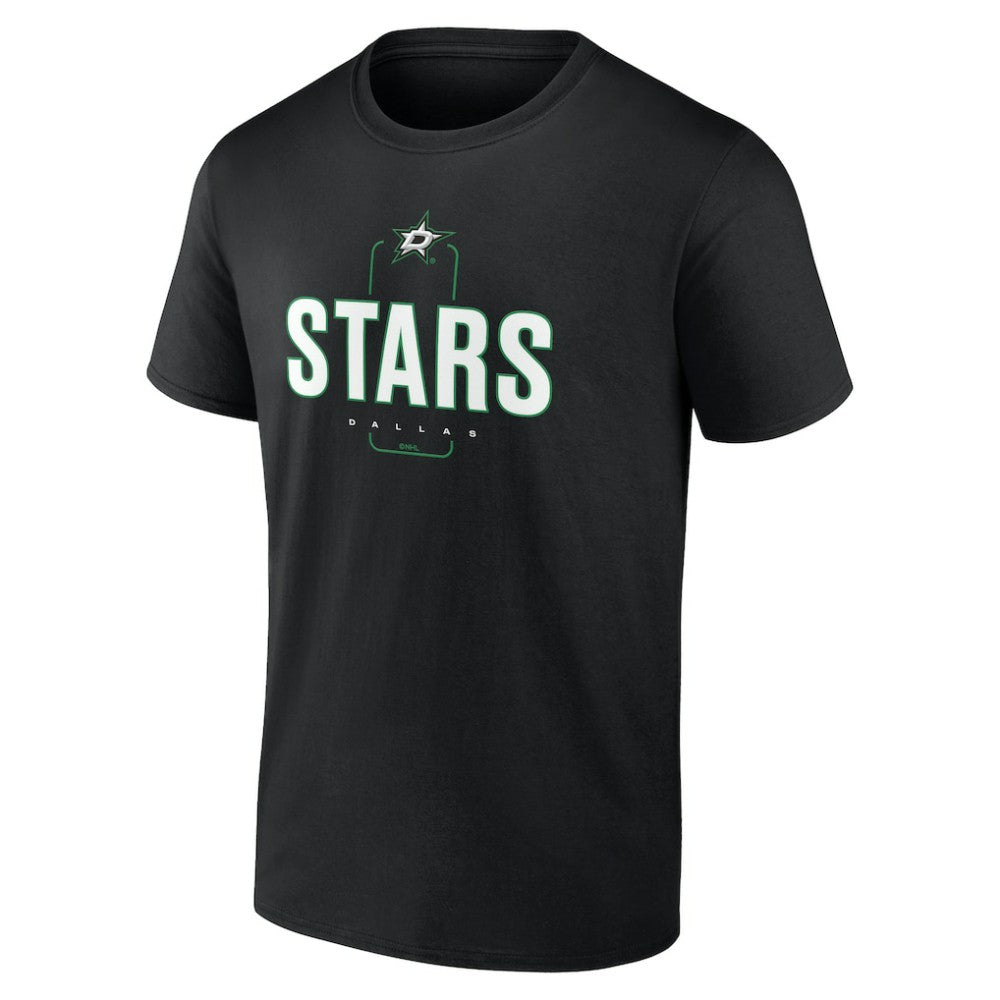 Dallas Stars Personalized Name & Number Midfielder T-Shirt Black