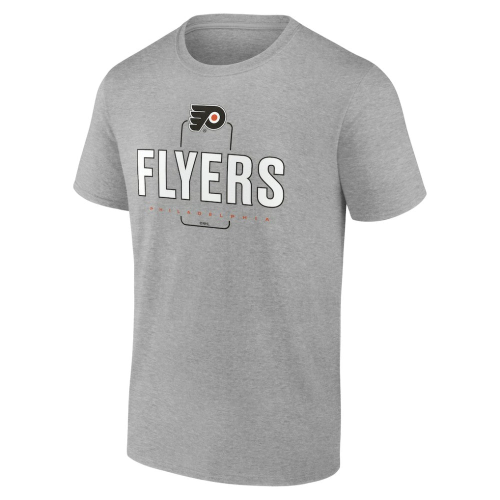 Philadelphia Flyers Personalized Name & Number Midfielder T-Shirt Gray