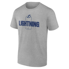 Tampa Bay Lightning Personalized Name & Number Midfielder T-Shirt Gray