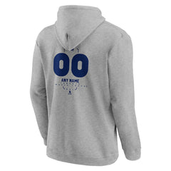 Toronto Maple Leafs Personalized Name & Number Midfielder Pullover Hoodie Gray