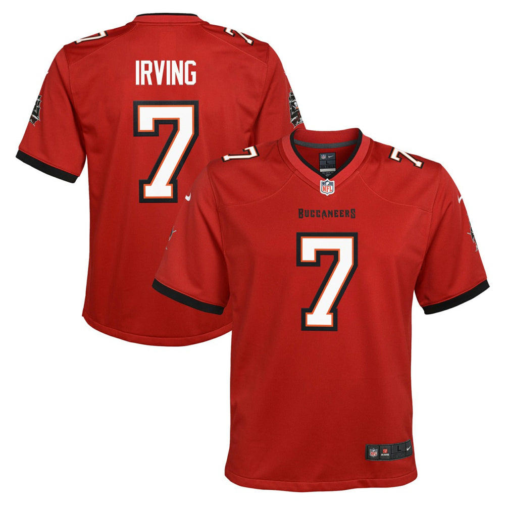 Bucky Irving Tampa Bay Buccaneers Youth Game Jersey - Red