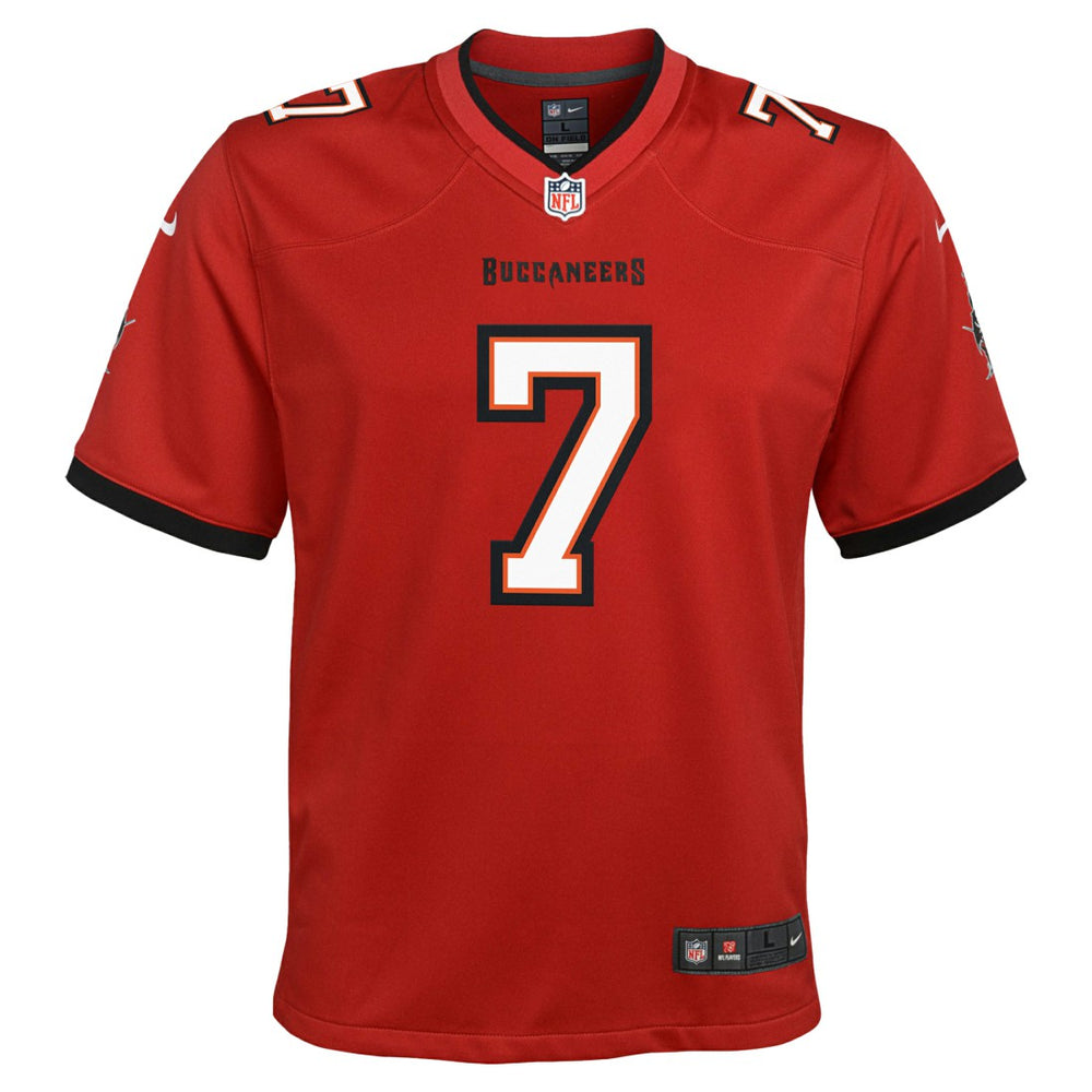 Bucky Irving Tampa Bay Buccaneers Youth Game Jersey - Red