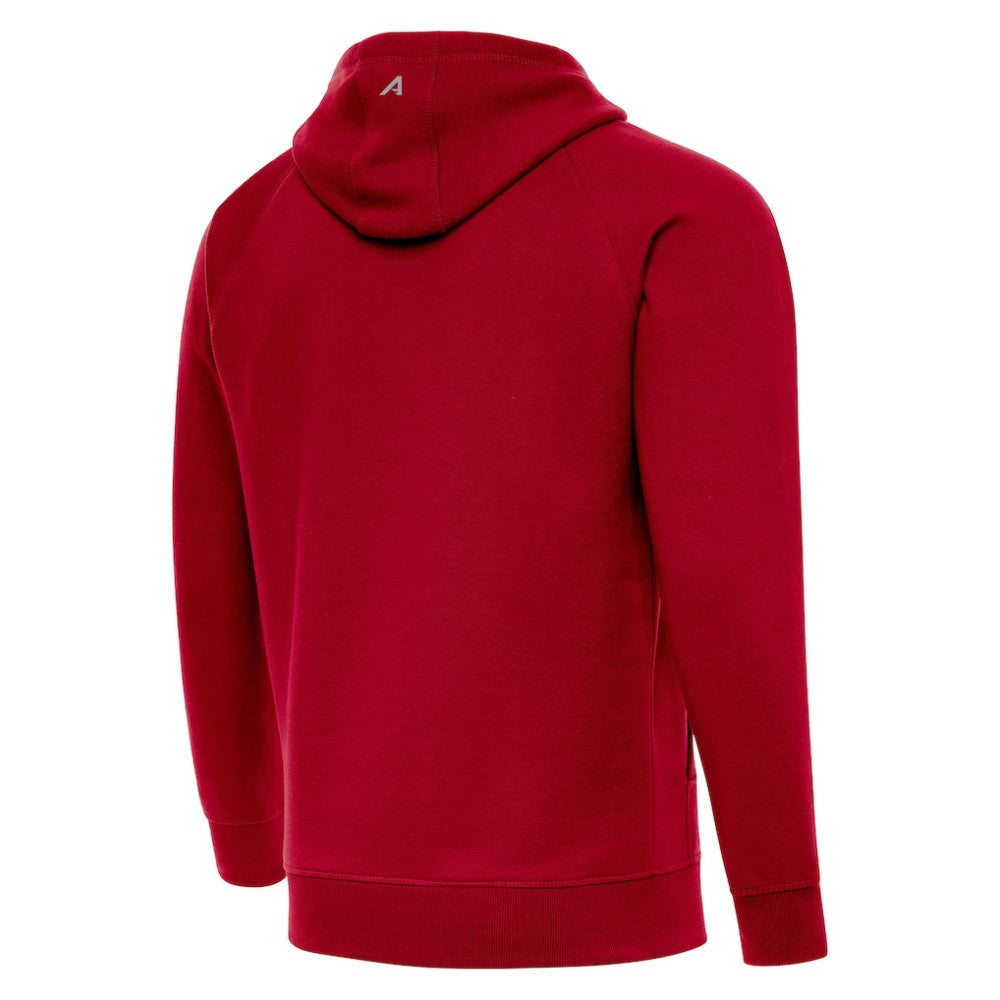 Detroit Red Wings Antigua 2025 NHL Stadium Series Victory Pullover Hoodie Red