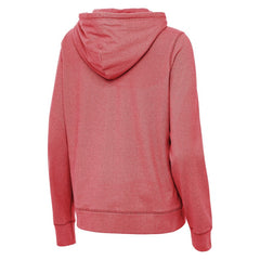 Detroit Red Wings Antigua Women's 2025 NHL Stadium Series Justice Pullover Hoodie Heather Red