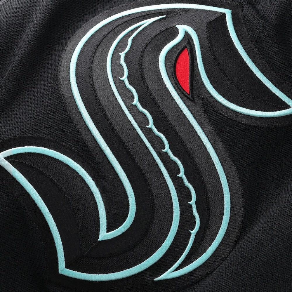 Philipp Grubauer Seattle Kraken Fanatics Alternate Premium Player Jersey Black
