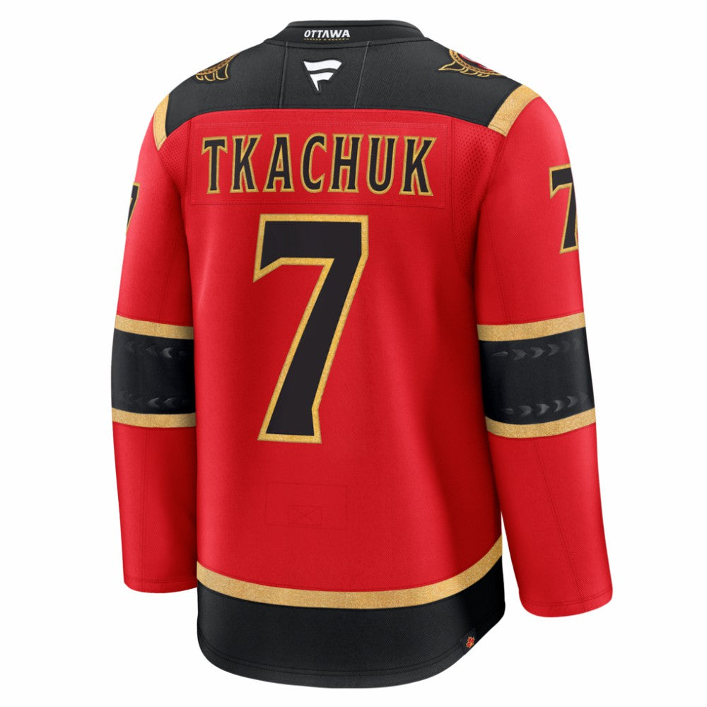 Brady Tkachuk Ottawa Senators Fanatics Alternate Premium Jersey Red
