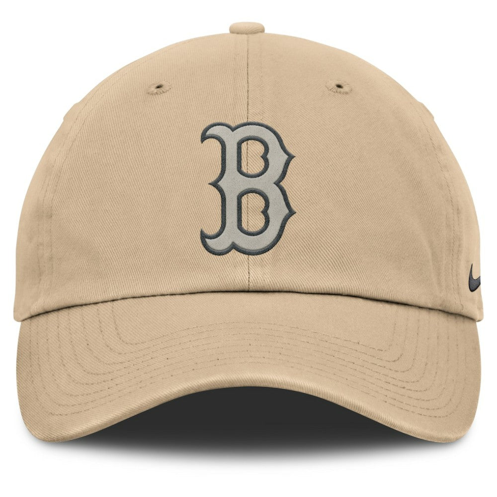 Boston Red Sox Club Adjustable Hat Khaki | Nike