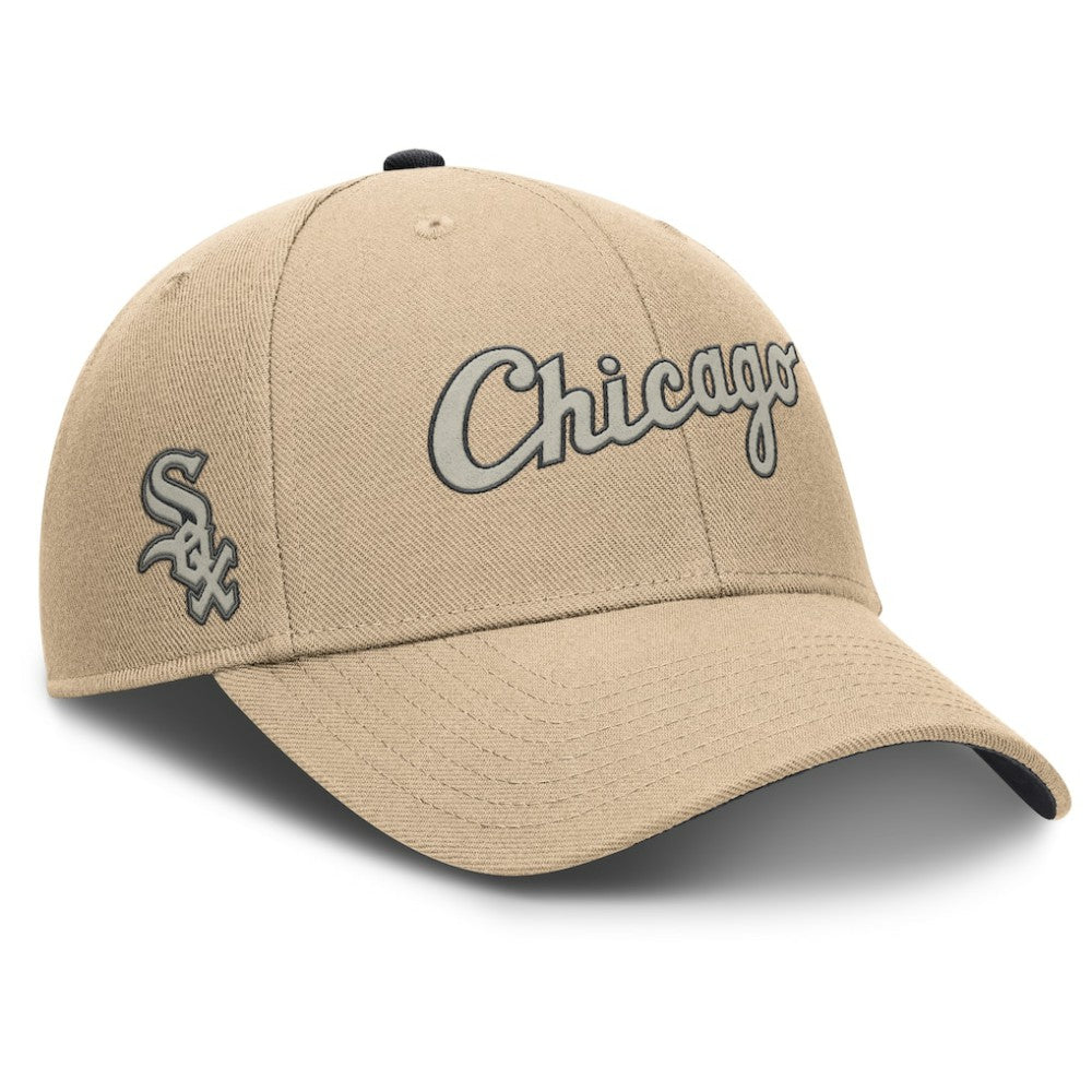 Chicago White Sox Rise Adjustable Hat Khaki | Nike