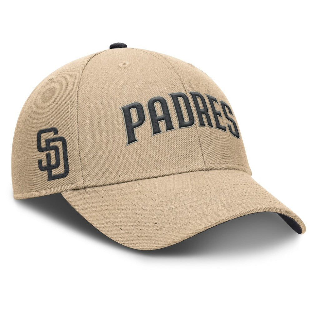 San Diego Padres Rise Adjustable Hat Khaki | Nike