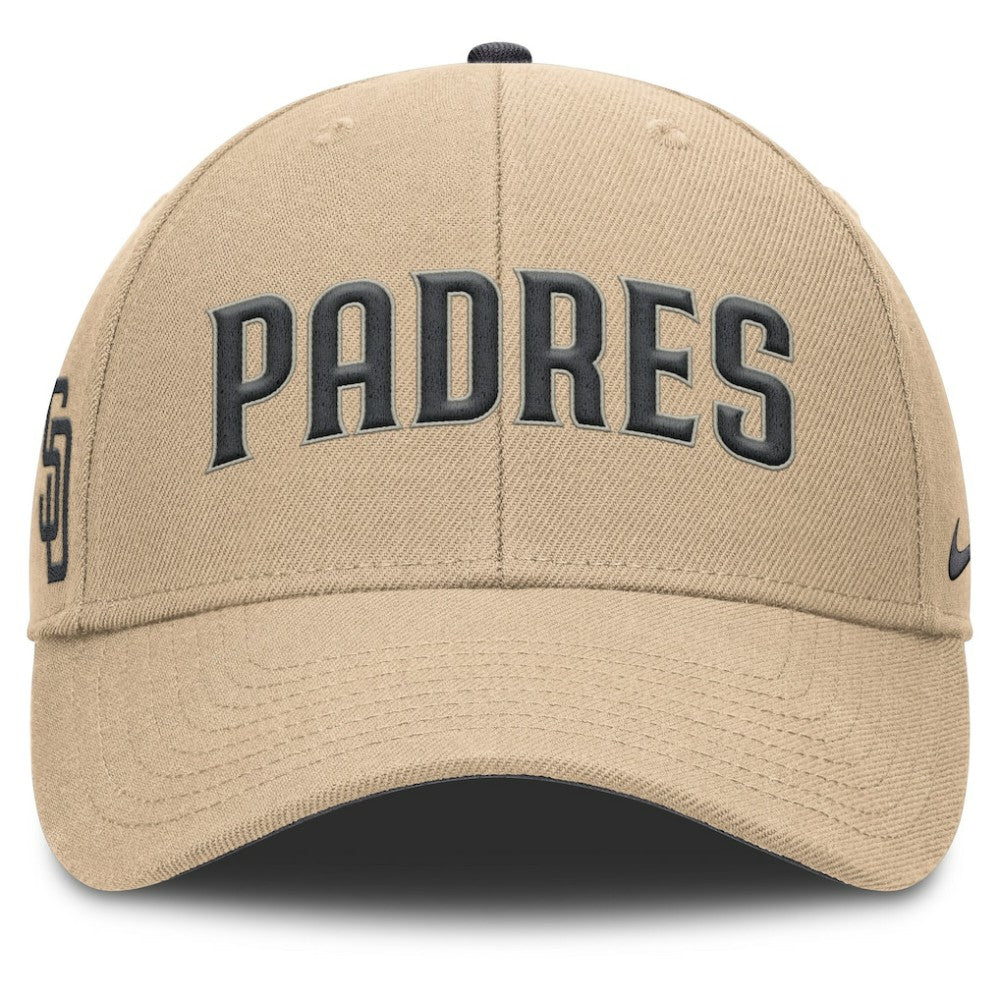 San Diego Padres Rise Adjustable Hat Khaki | Nike