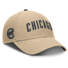 Chicago Cubs Rise Adjustable Hat Khaki | Nike